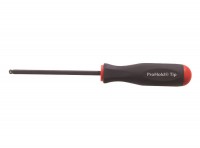 BONDHUS PBS6 ProHold Ball End Driver Hex Screwdriver 6mm - L137mm, 74668